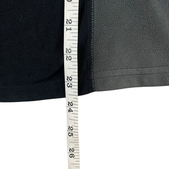 The North Face TKA 100 Pullover Women's M Black & Gray Fleece 1/4 Zip Mock Neck - Picture 12 of 16